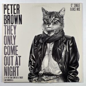 Peter Brown “They Only Come Out At Night” Promo 12” LP/Columbia C7350A (VG+)