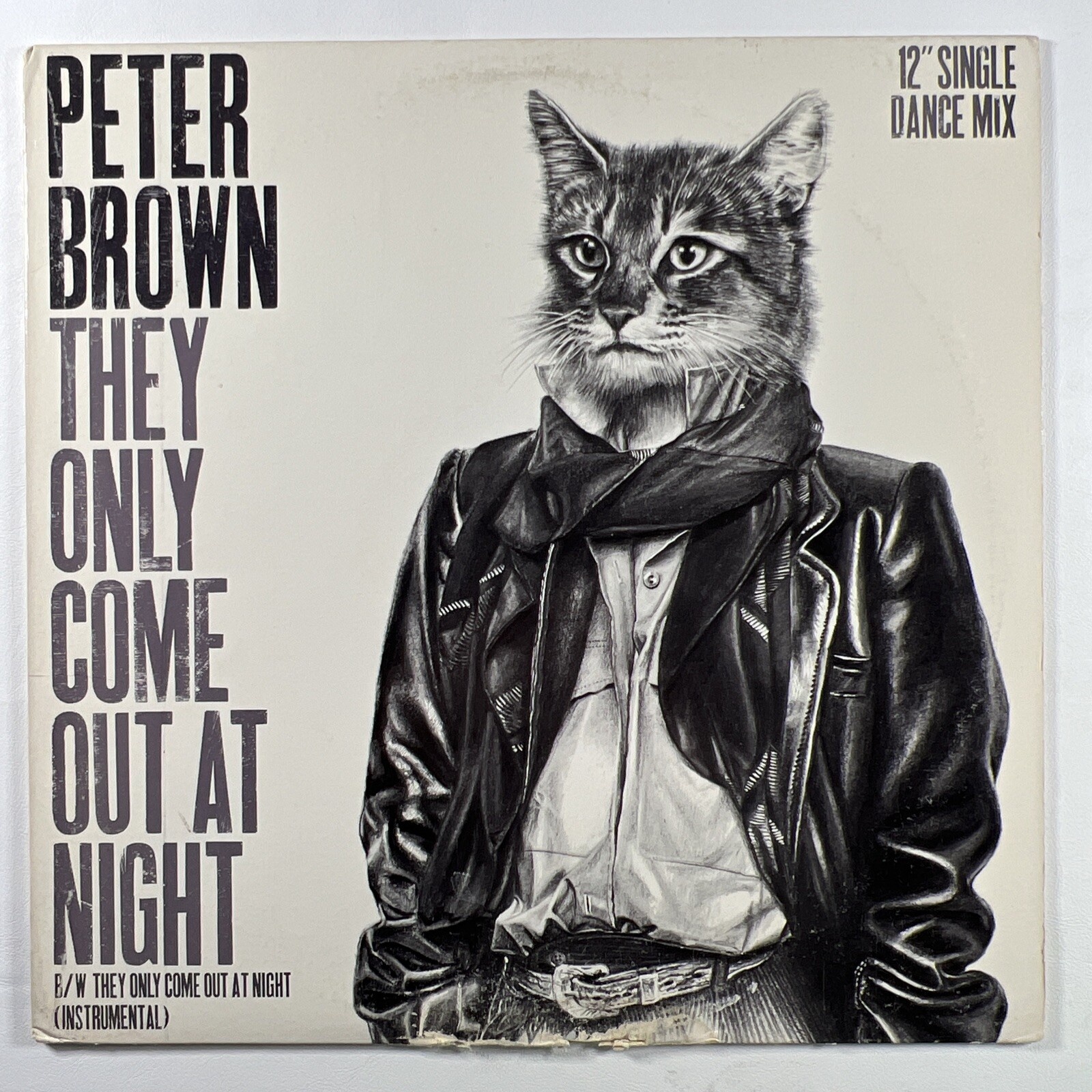 Peter Brown “They Only Come Out At Night” Promo 12” LP/Columbia C7350A (VG+)