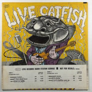 Live Catfish Featuring Bob Hodge LP Epic E30361 EX 1970 Blues Rock