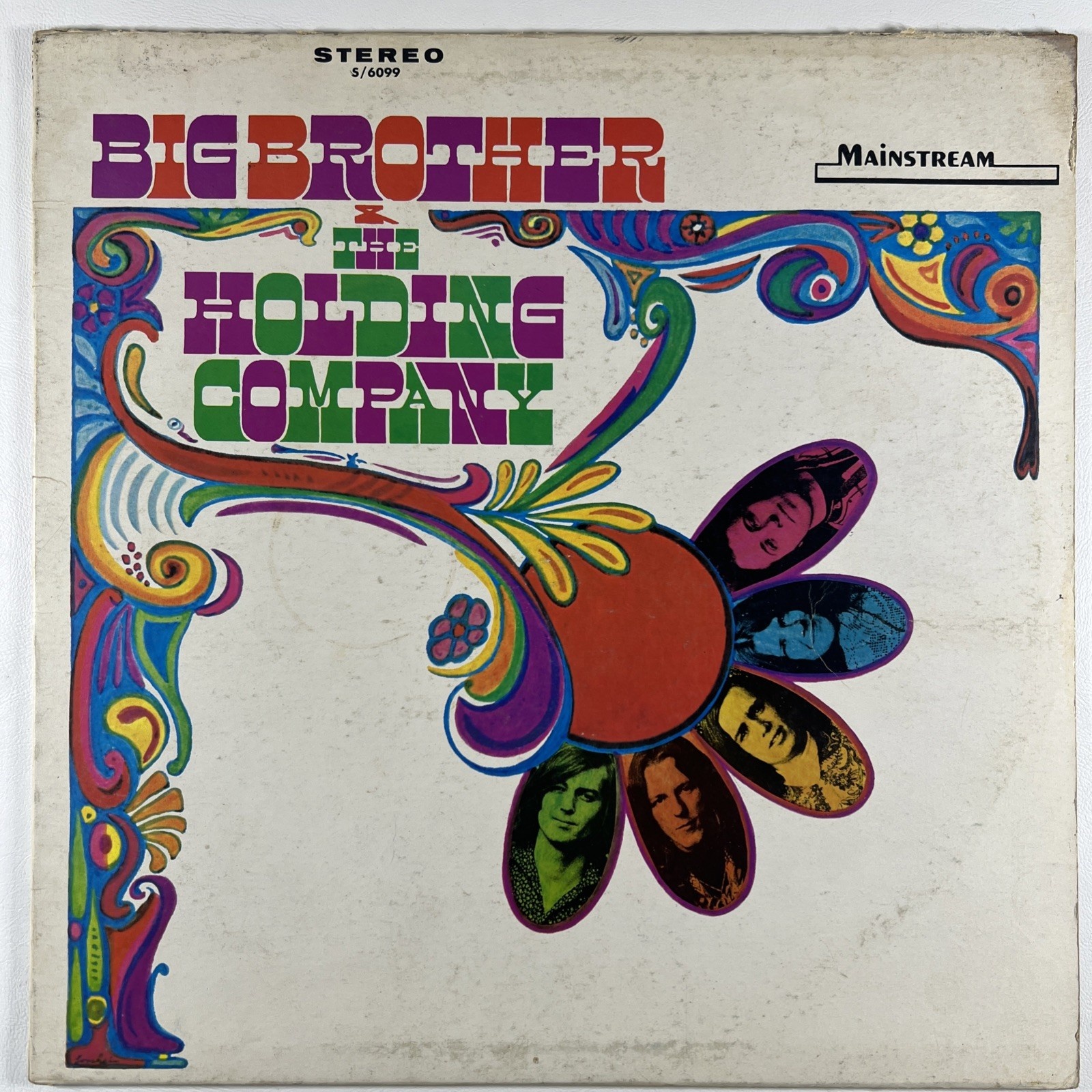 Big Brother & The Holding Company - Self-Titled LP Mainstream 5/6099 VG+ 1967