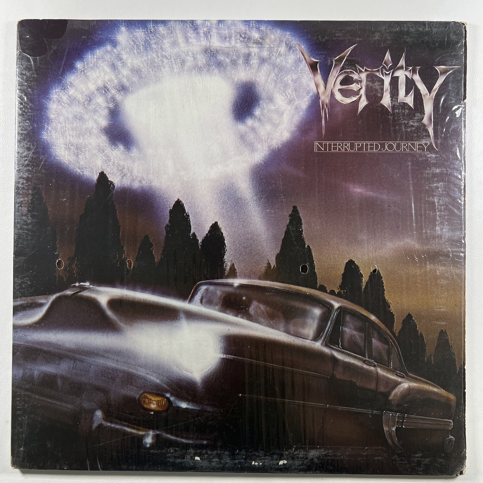 Verity “Interrupted Journey” LP/Compleat CPL-1-1007 (VG+) Gatefold Shrink 1984