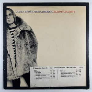 Elliott Murphy “Just A Story From America” LP/Columbia (VG+) White Promo 1977
