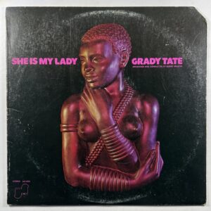 Grady Tate "She Is My Lady" LP/Janus Records JLS 3050 (VG+) White Promo 1972