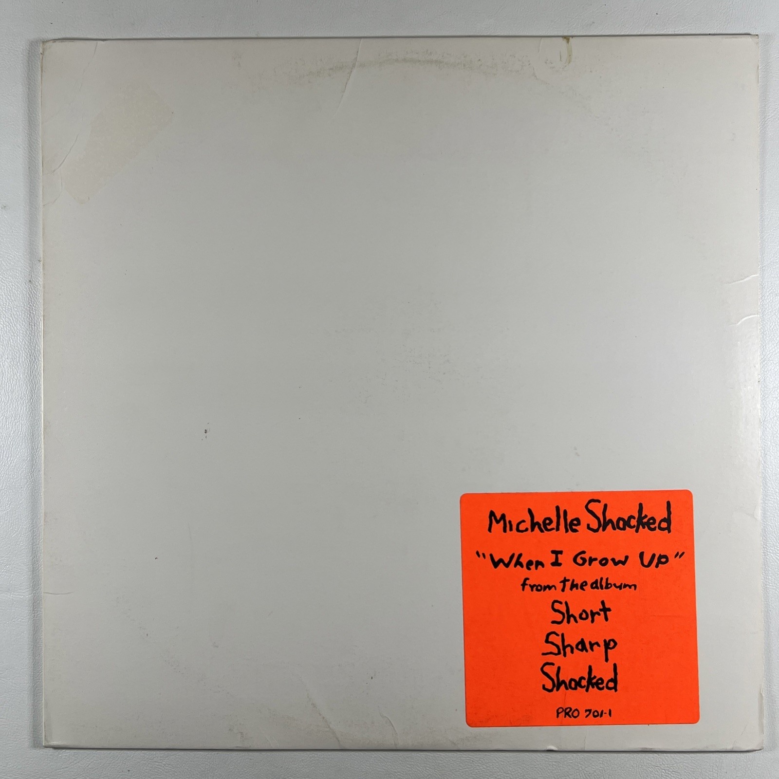 Michelle Shocked “When I Grow Up” EP/Mercury PRO 701 (NM) Promo 1988