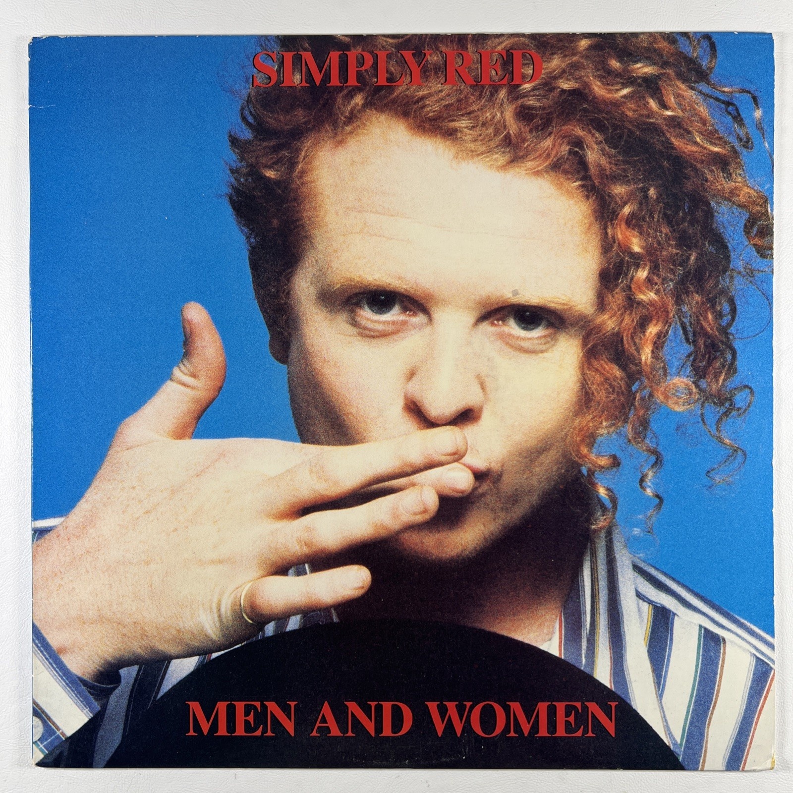 Simply Red - Men and Women LP Elektra 60727-1 EX 1987 Pop Rock