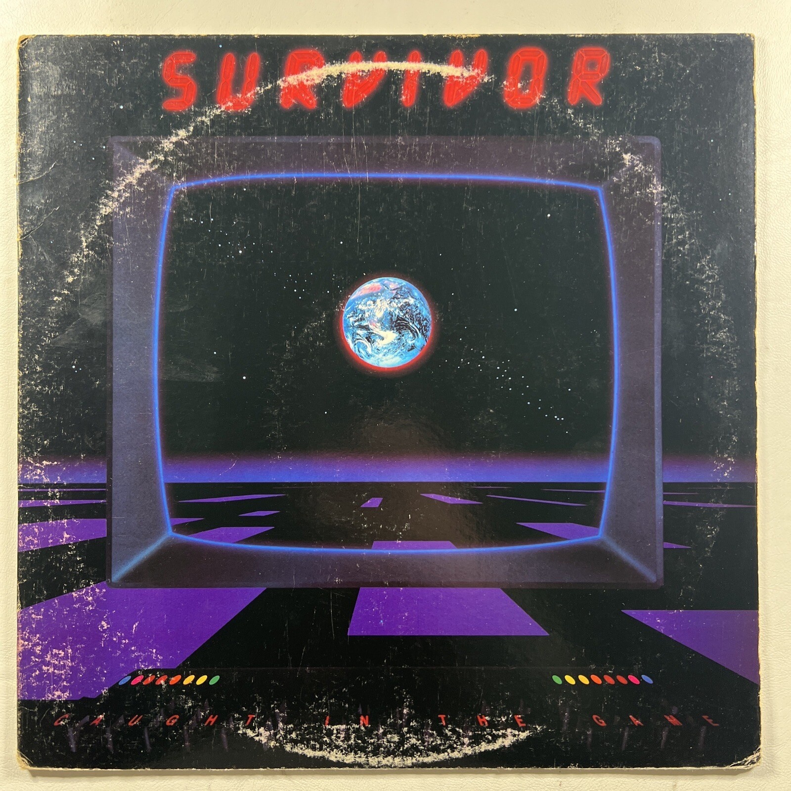 Survivor “Caught IN The Game” LP/Scotti Bros. PZ38791 (EX) 1983
