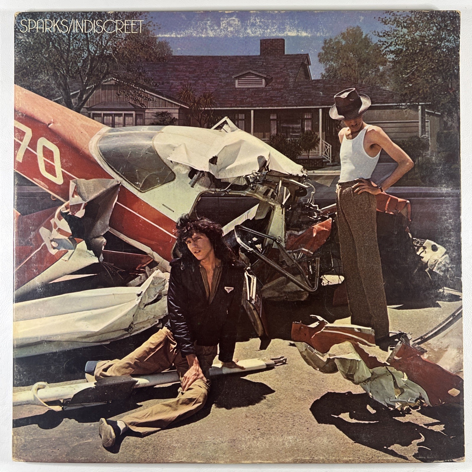 Sparks - Indiscreet LP Island ILPS 9345 VG+ Gatefold 1975 Glam Rock