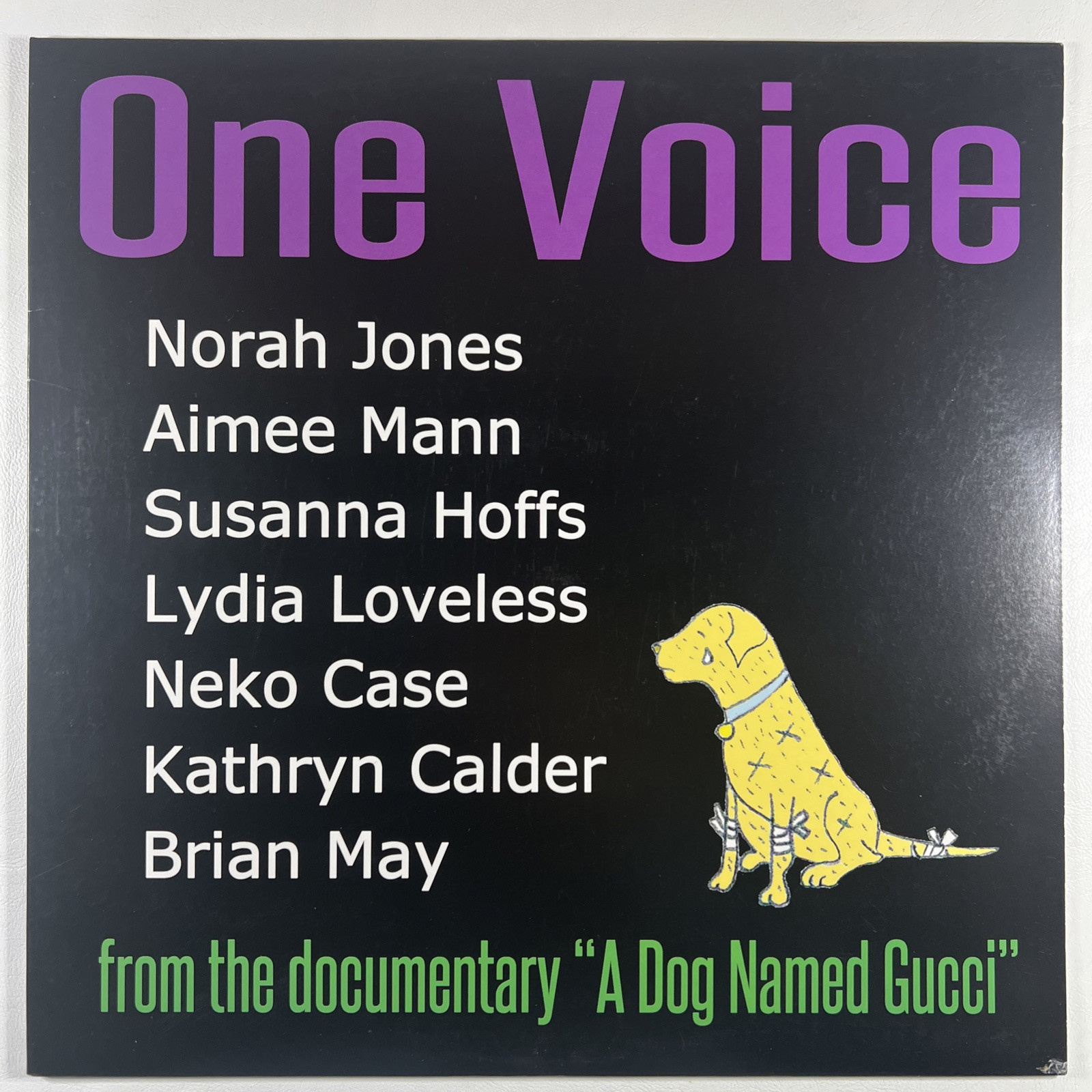 One Voice (A Dog Named Gucci) Norah Jones Aimee Mann Brian May Single (NM) 2016