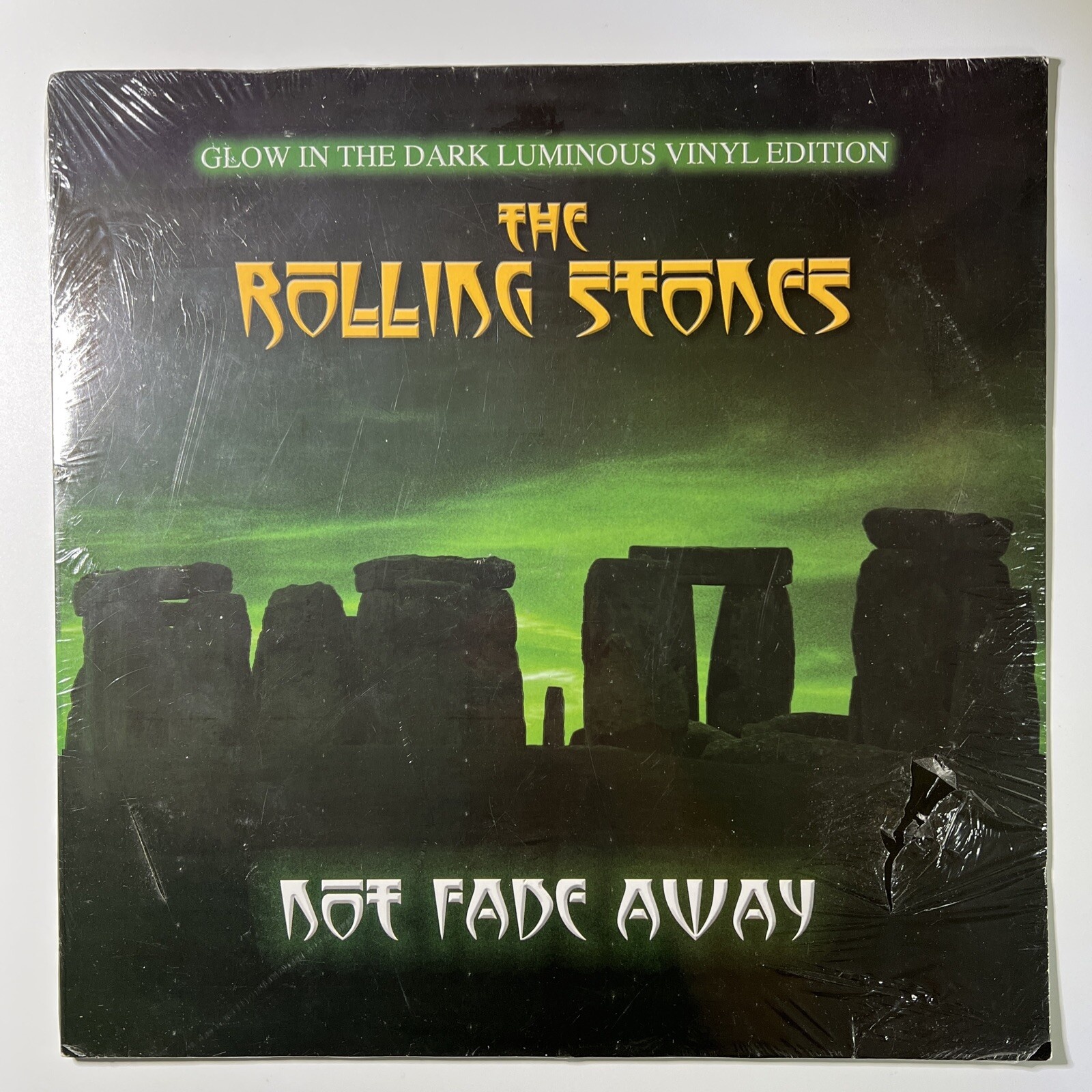 Rolling Stones: “Not Fade Away” Glow-In-The-Dark Luminous LP/CODA SEALED 2016