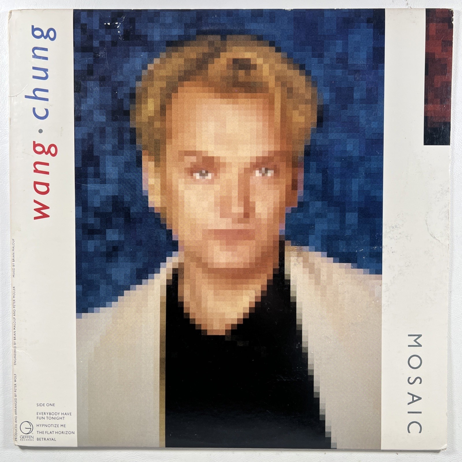 Wang Chung – Mosaic LP Geffen Records XGHS 24115 NM 1986 Everybody Have Fun …
