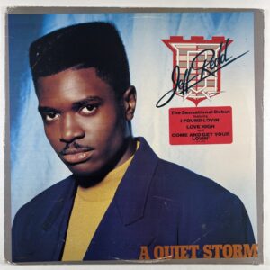 Jeff Redd “A Quiet Storm” LP/MCA Records MCA-42299 (EX) 1990 Hype Promo