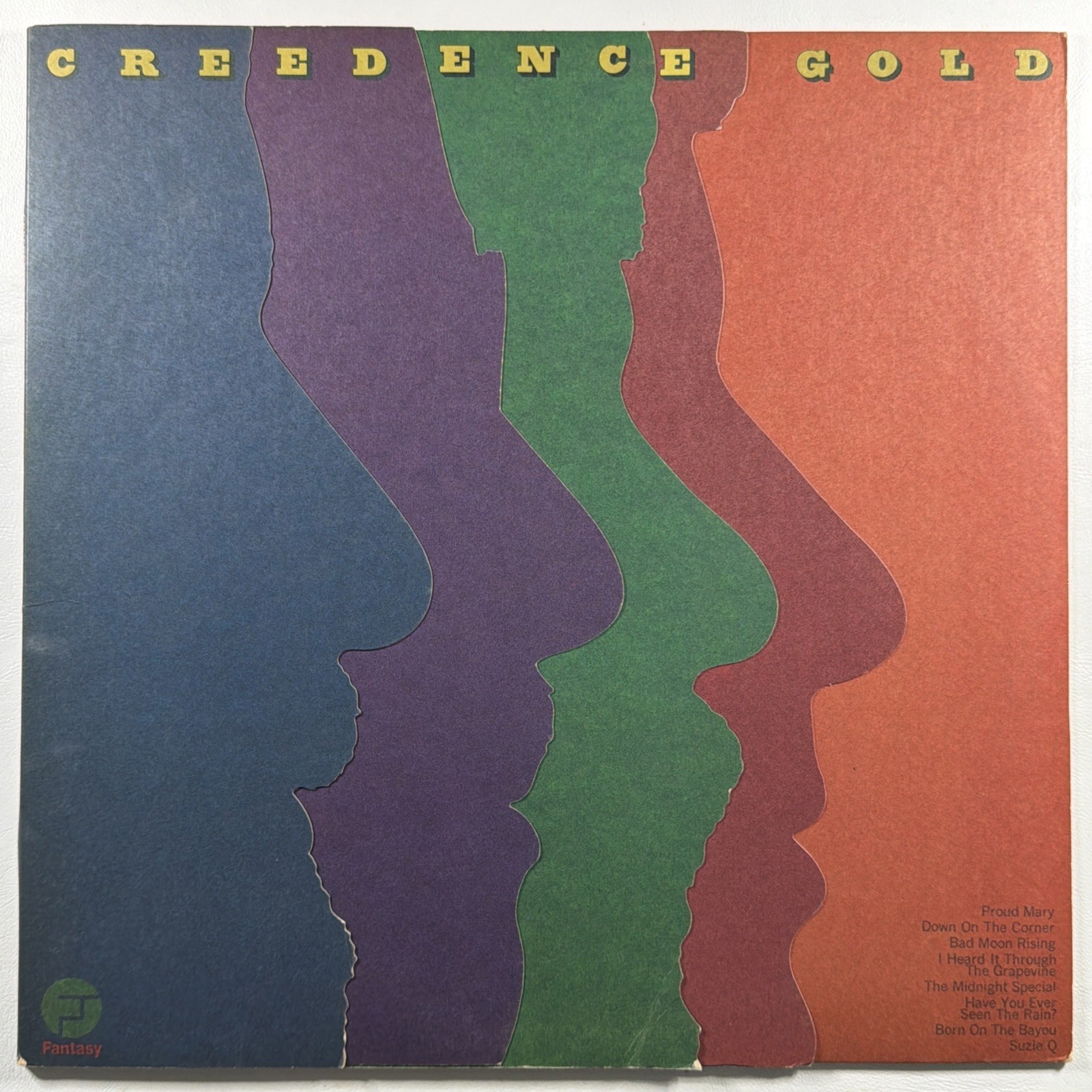Creedence Clearwater Revival ~ Creedence Gold LP Fantasy 9418 EX 1972 Die Cut