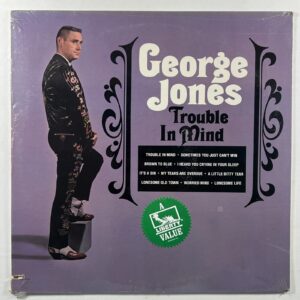 George Jones “Trouble In Mind” LP/Liberty LN-10167 (Sealed) Reissue 1982
