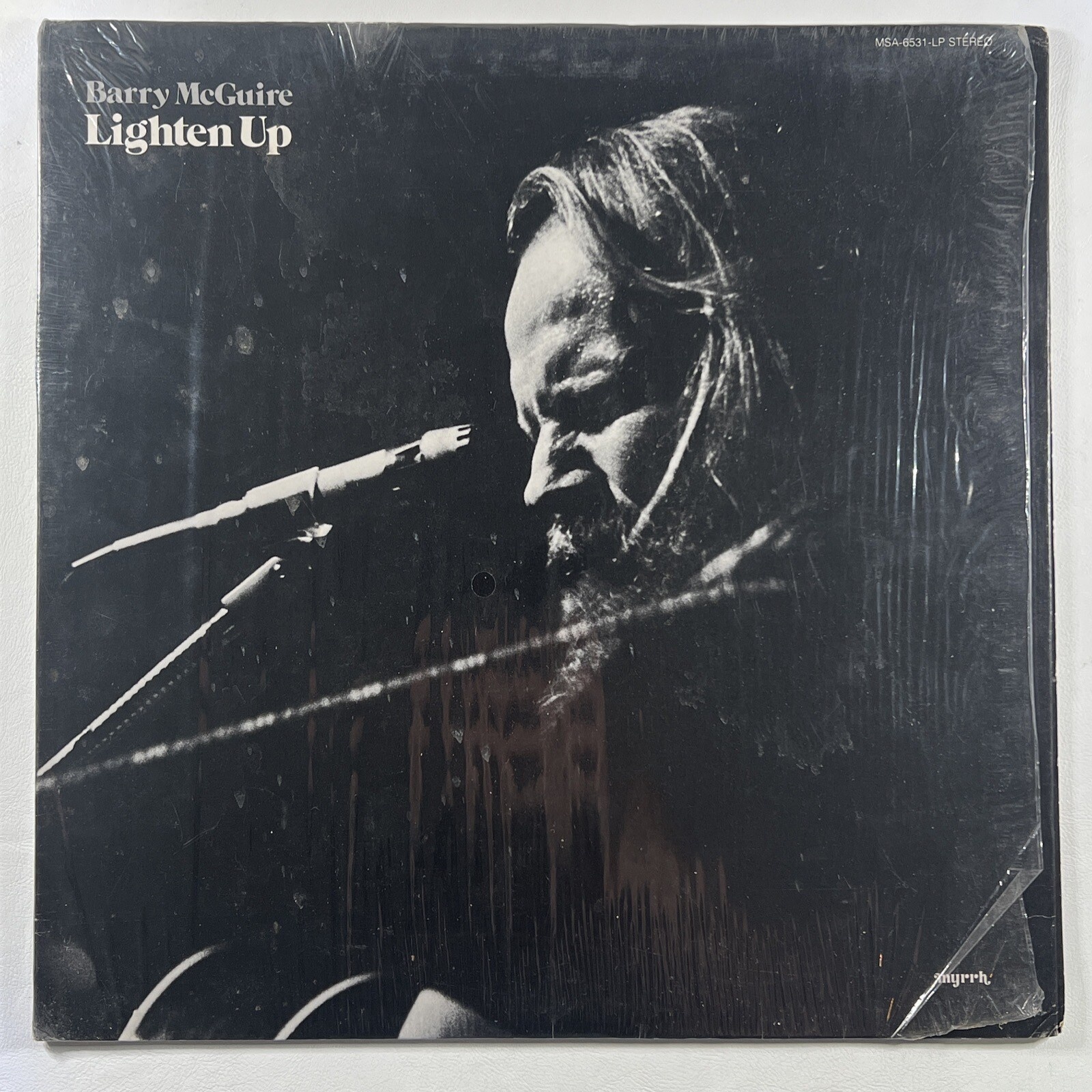 Barry McGuire “Lighten Up” LP/Myrrh MSA-6531 (VG+) Shrinkwrap 1974