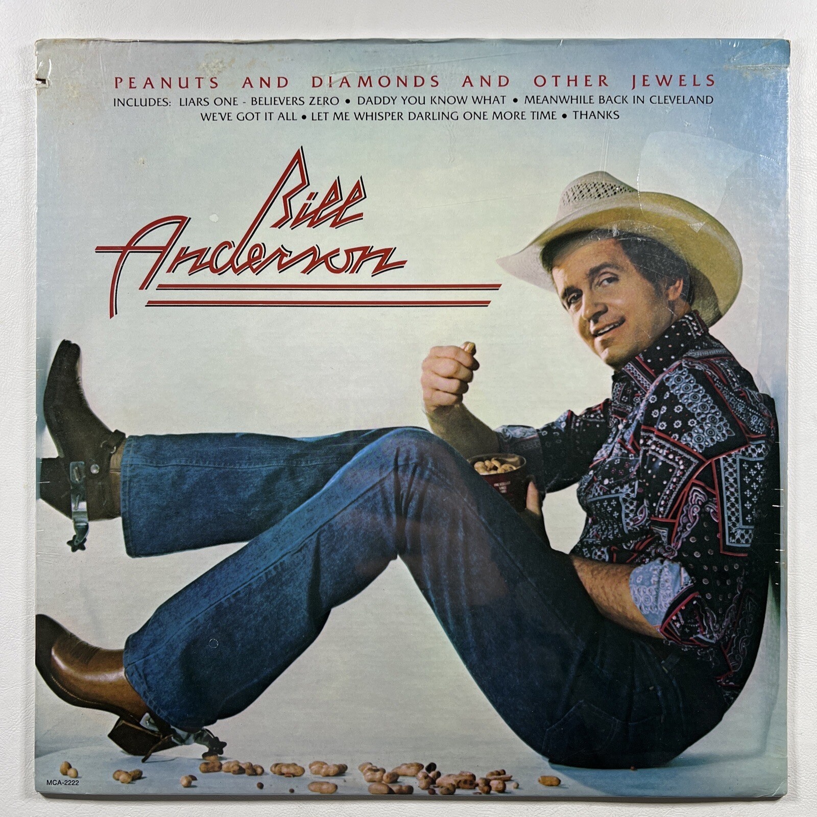 Bill Anderson “Peanuts and Diamonds and Other Jewels” LP/MCA -2222 (Sealed) 1976
