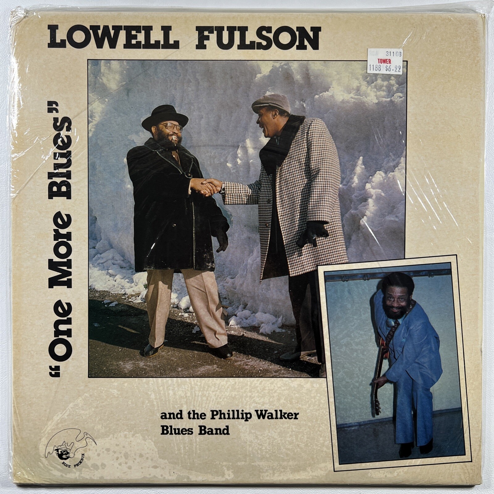 Lowell Fulson & The Phillip Walker Blues Band “One More Blues” LP (Sealed) 1984