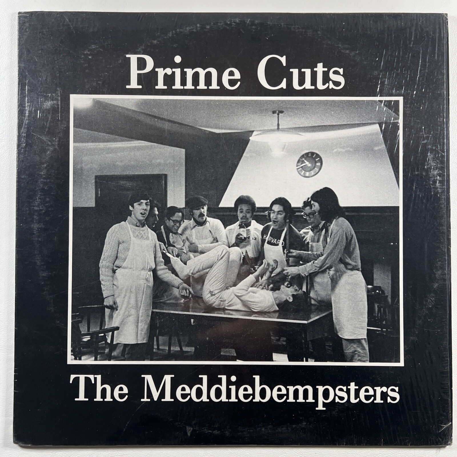 The Meddiebempsters “Prime Cuts” LP/Gibson Hall MB 1001 (NM) Shrinkwrap 1979