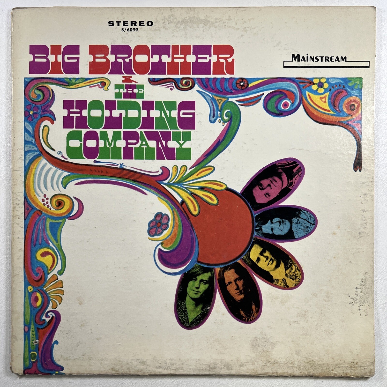 Big Brother & The Holding Company “Self-Titled” LP/Mainstream S 6099 (VG+) 1967