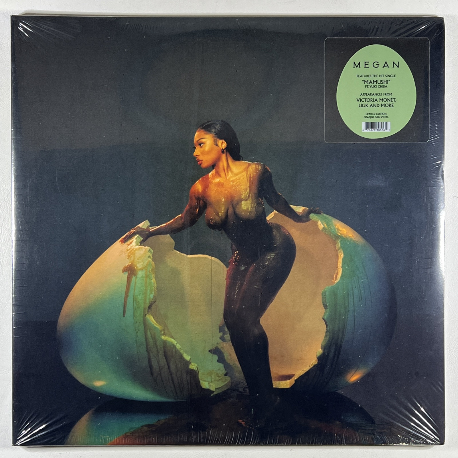 Megan Thee Stallion “Megan” 2LP/Hot Girl Prod (Sealed) 2024 Opaque Tan Gatefold