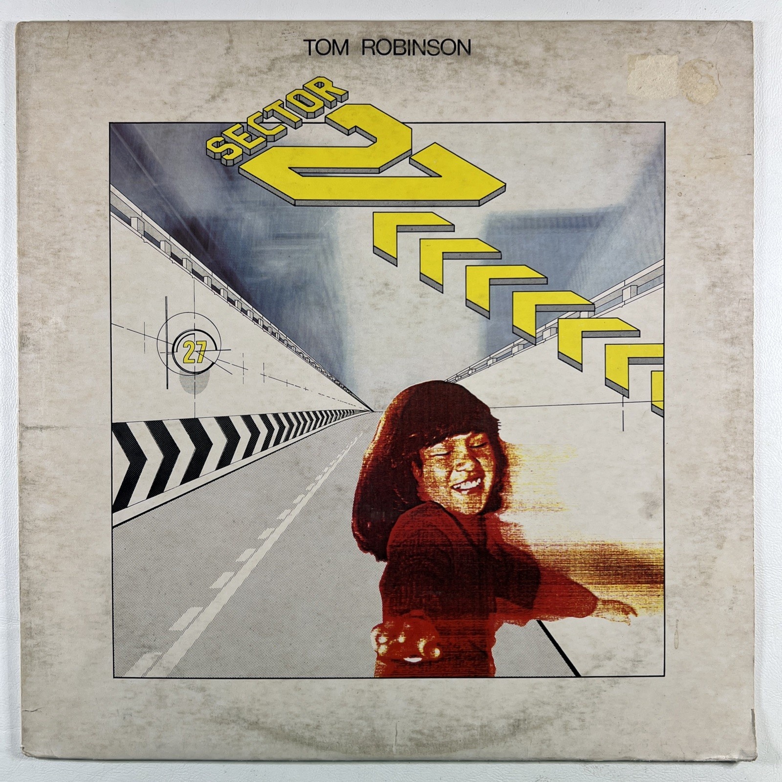 Tom Robinson “Sector 27” LP/I.R.S. Records (EX) 1980 New Wave Pop Rock