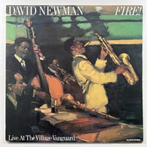 David Newman “Fire!Live At The Village Vanguard” LP/Atlantic (EX) 1989 Promo