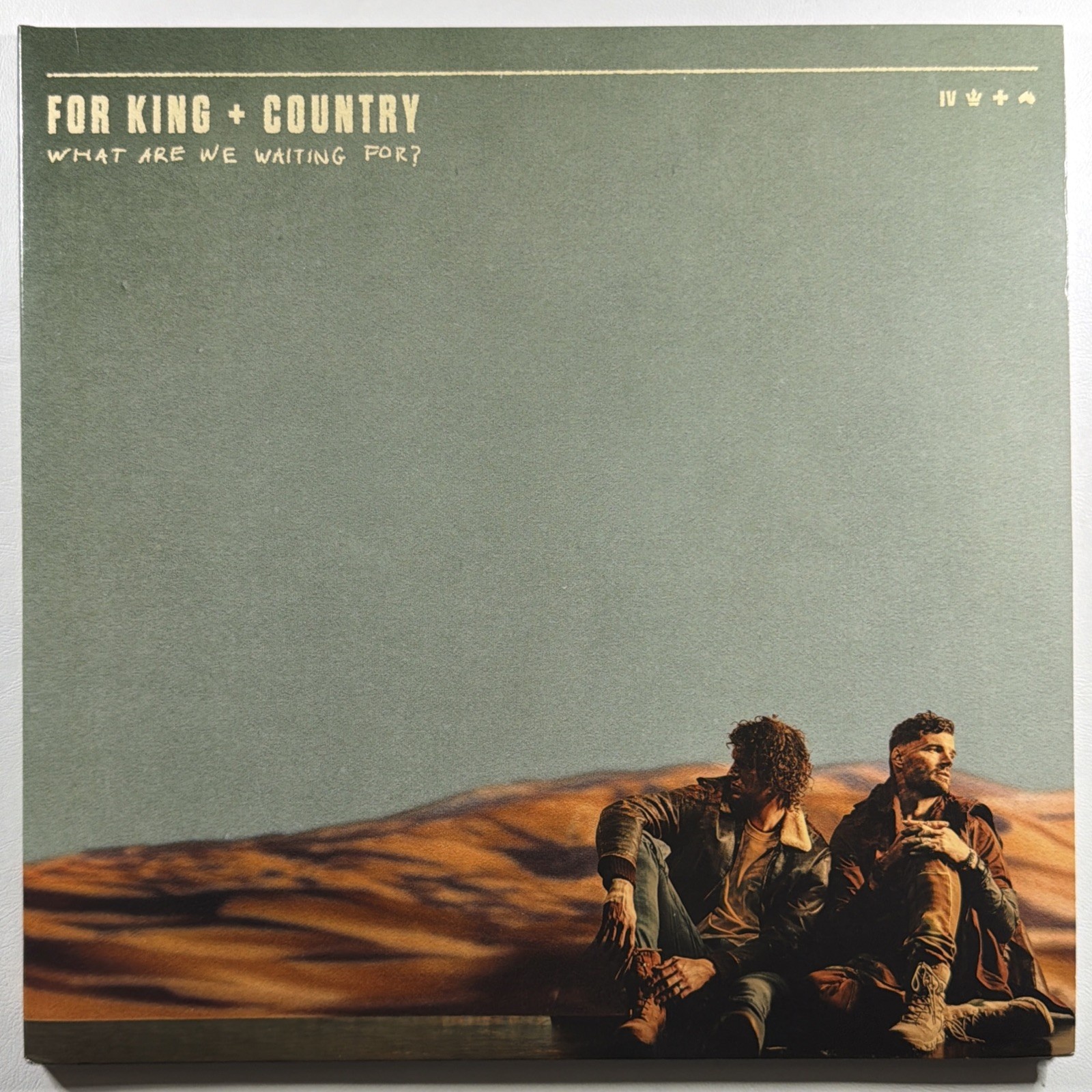 For King & Country - What Are We Waiting For? 2LP Curb EX 45RPM 2022 Clear Black