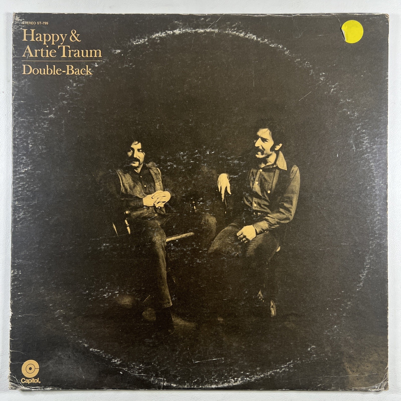 Happy & Artie Traum “Double Back” LP/Capitol ST 799 (VG+) 1971