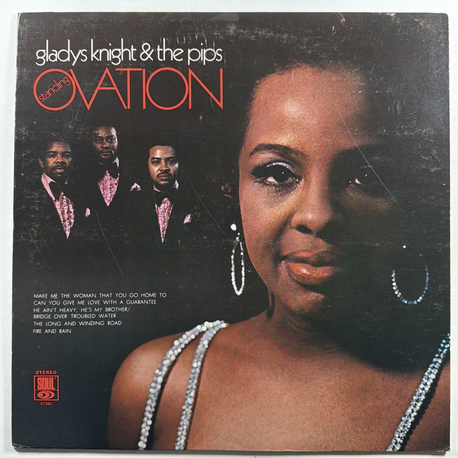 Gladys Knight & The Pips - Standing Ovation LP Soul S736L NM 1971 Funk
