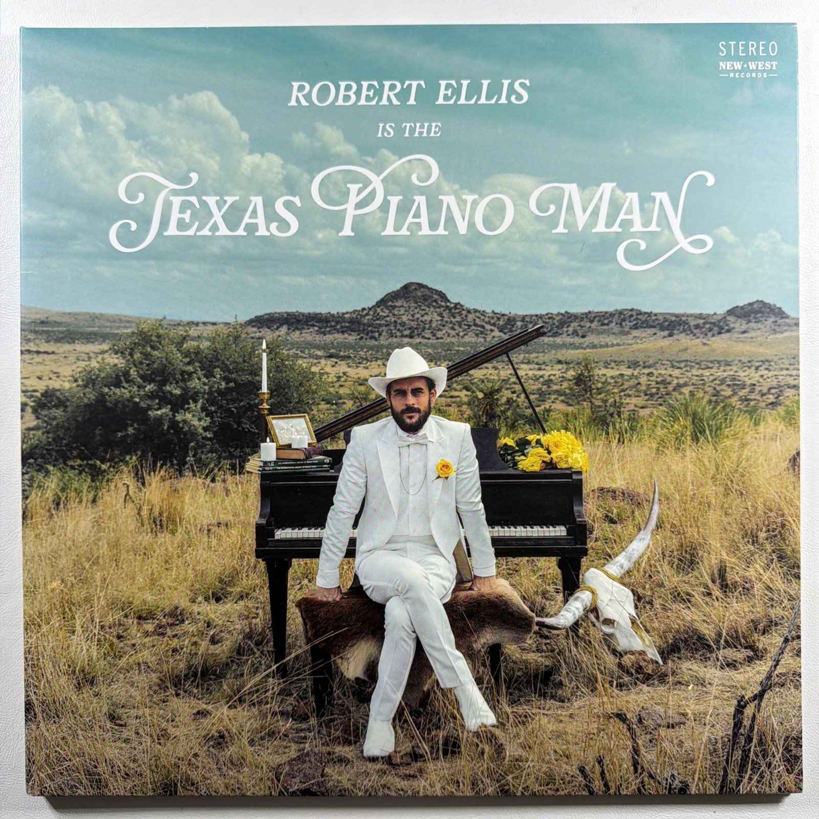 Robert Ellis - Is The Texas Piano Man LP New West Records NW5284 NM 2019 Gate