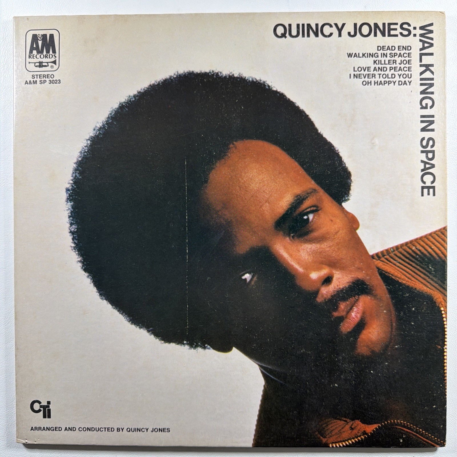 Quincy Jones - Walking In Space LP A&M SP 3023 CTI 1969 Gatefold EX Soul Jazz
