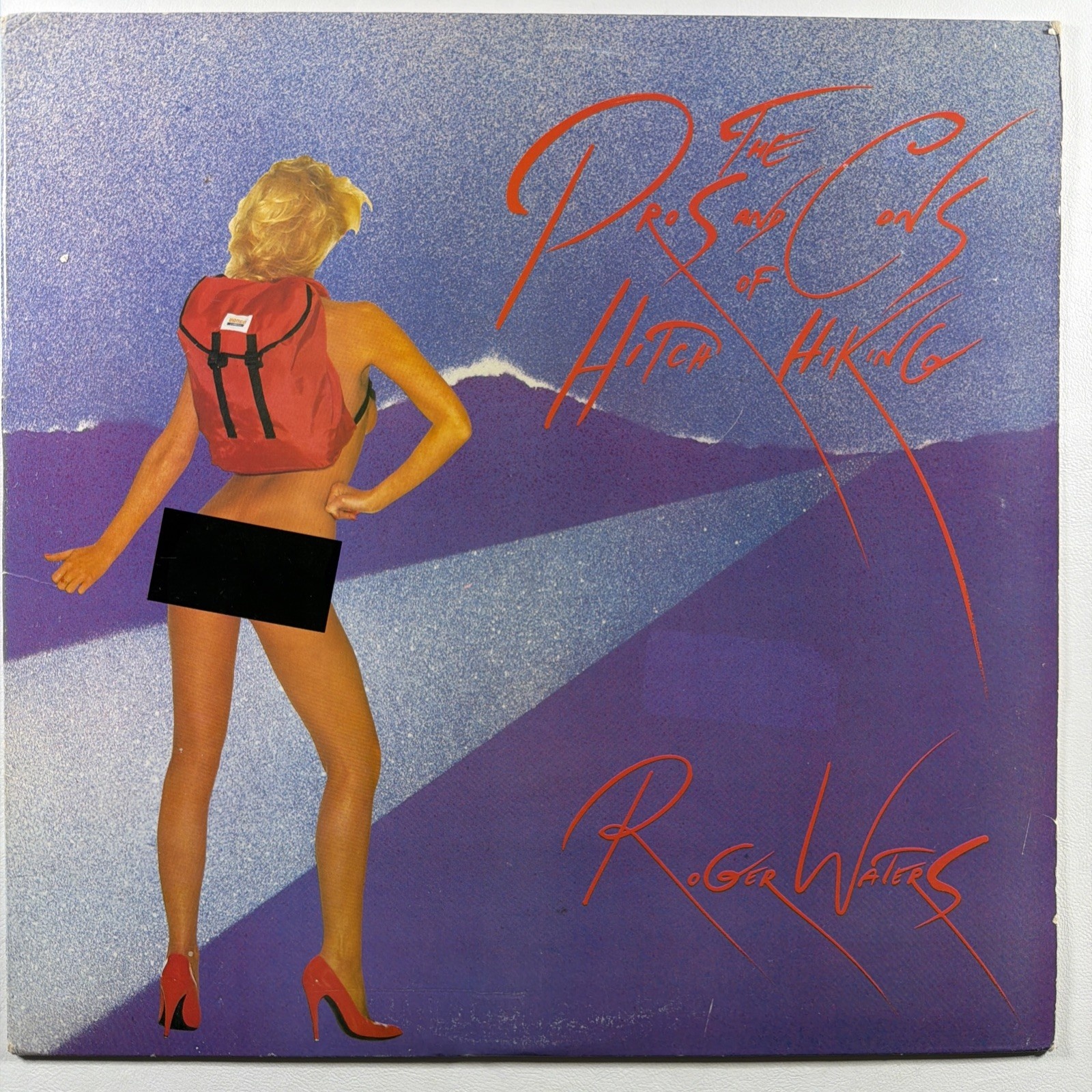 Roger Waters - Pros and Cons of Hitch Hiking LP Columbia FC39290 EX 1984 Reissue