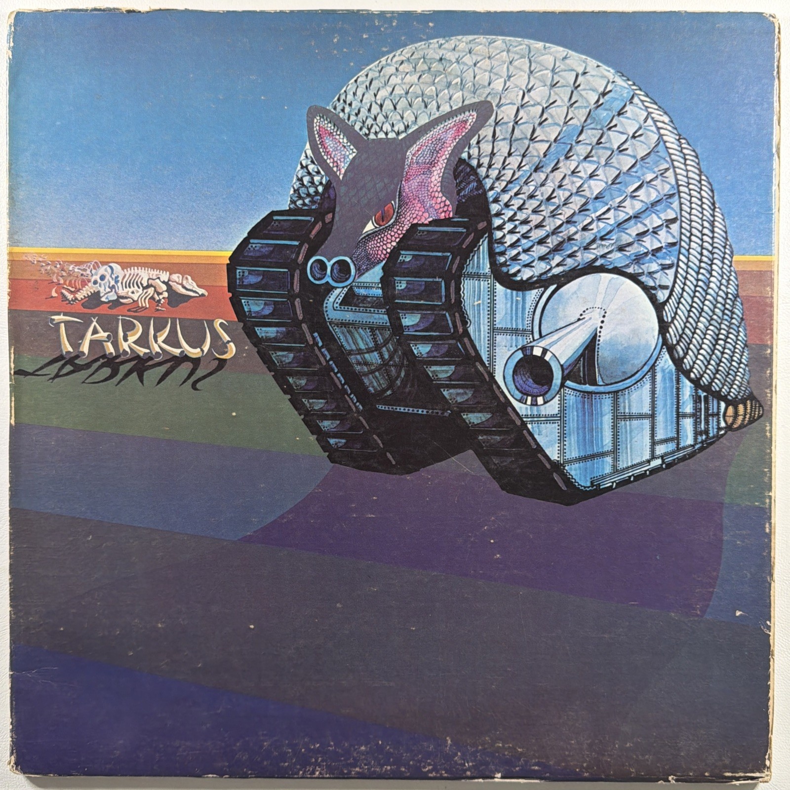 Emerson, Lake & Palmer - Tarkus LP Cotillion SD 9900 VG+ 1971 Gatefold Prog Rock