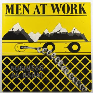 Men at Work - Business As Usual LP Columbia FC 37978 NM 1982 Who Can It Be Now