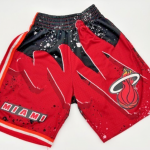 Mitchell & Ness NBA Miami Heat Hyper Hoop Swingman Short Basketball Men (Small)