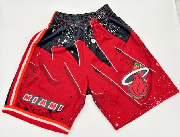 Mitchell & Ness NBA Miami Heat Hyper Hoop Swingman Short Basketball Men (Small)