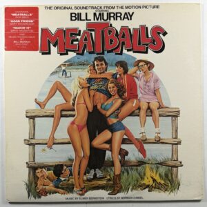Meatballs Original Soundtrack LP RSO 3056 NM 1979 White Promo Elmer Bernstein
