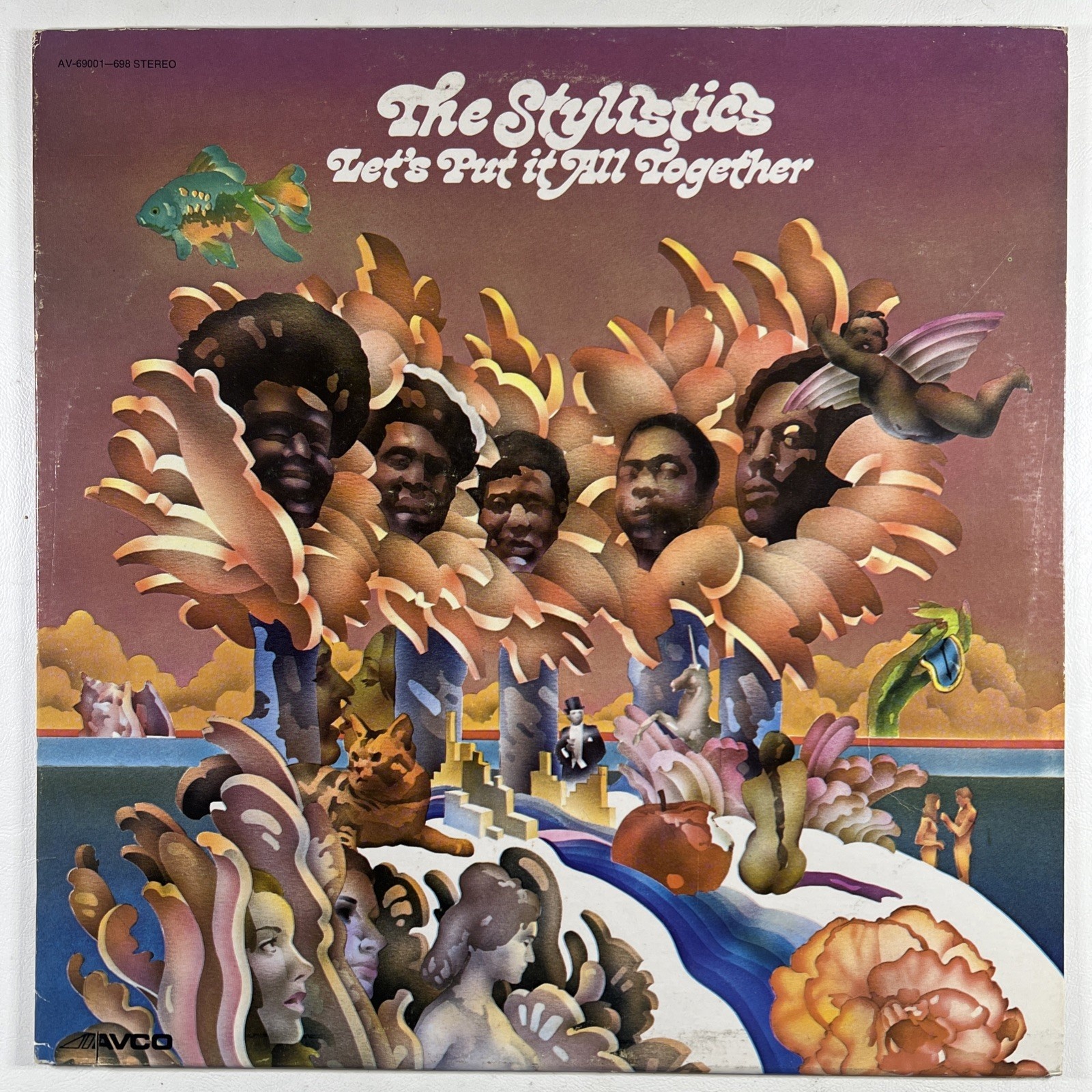 The Stylistics “Let's Put It All Together” LP/Avco AV-69001-698 (VG+) 1974