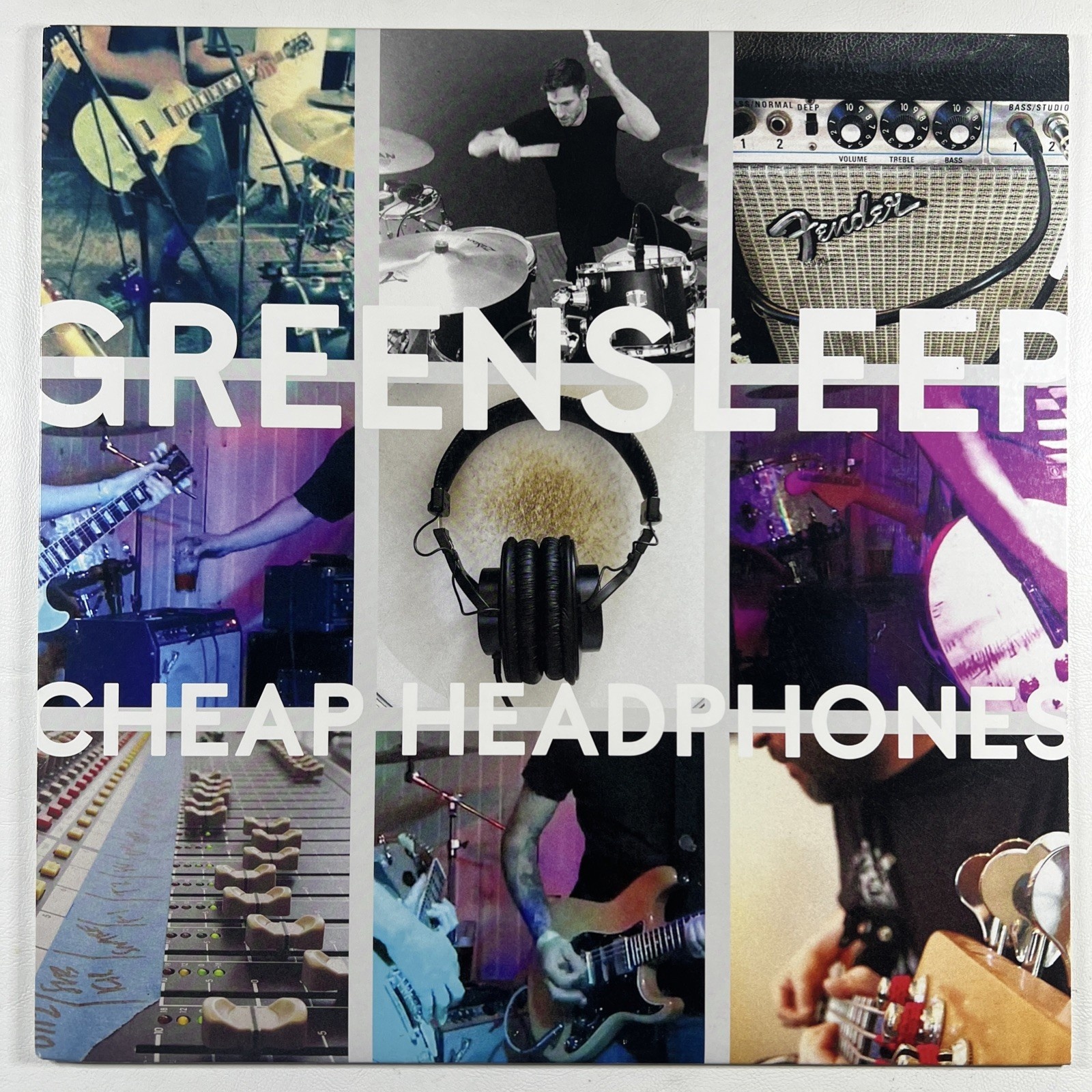 Greensleep “Cheap Headphones” LP/Dead Broke Records DBR #163 (NM) 2017