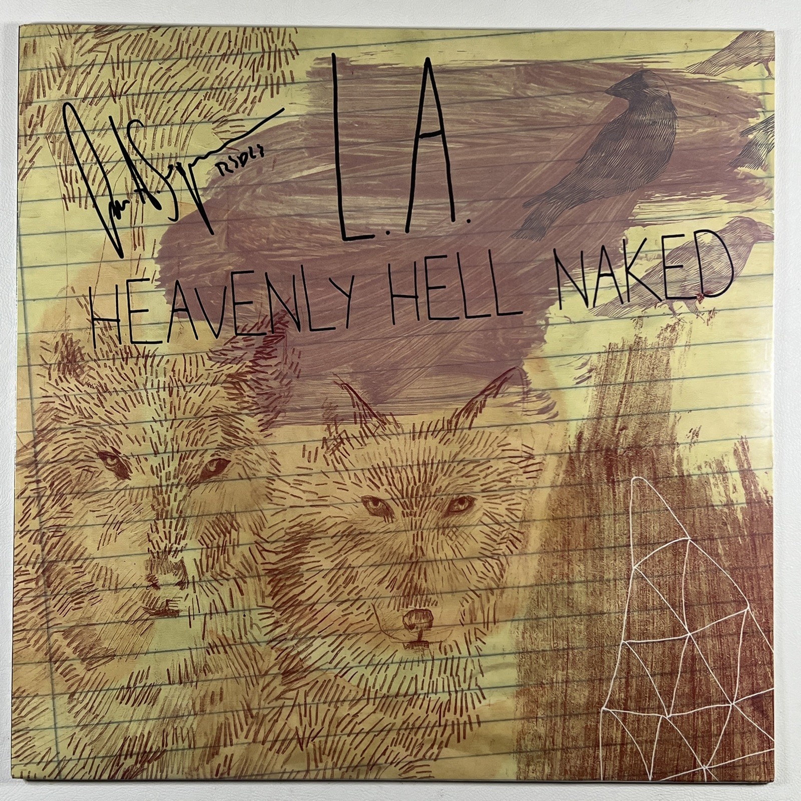 L.A. “Heavenly Hell Naked” LP/Universal (Sealed) Autographed 2023 RSD Spain