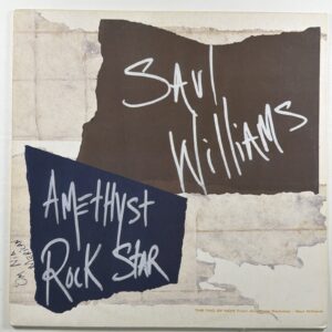 Saul Williams -Amethyst Rock Star 12" Single Columbia COL501593 1 EX France 2000
