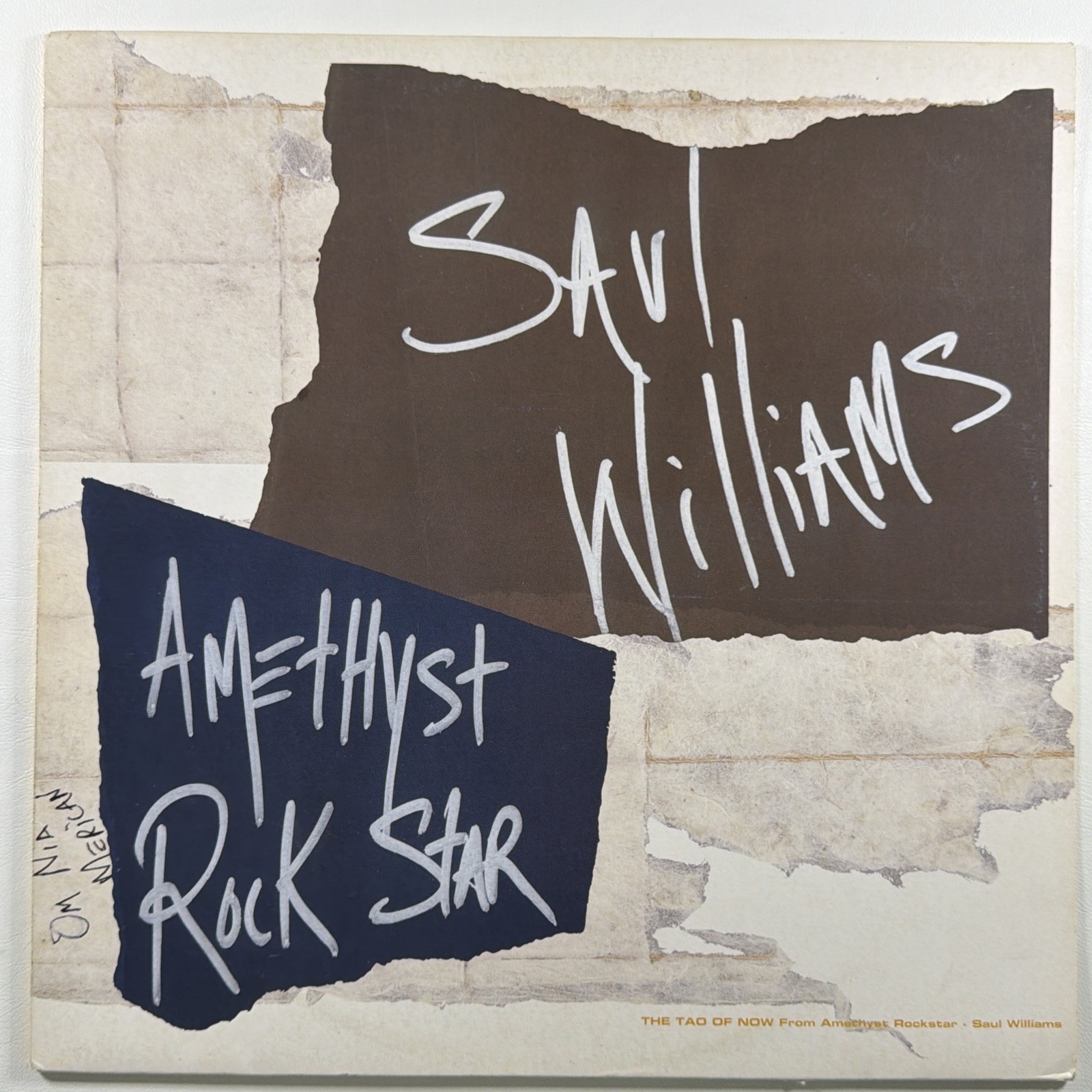 Saul Williams -Amethyst Rock Star 12" Single Columbia COL501593 1 EX France 2000