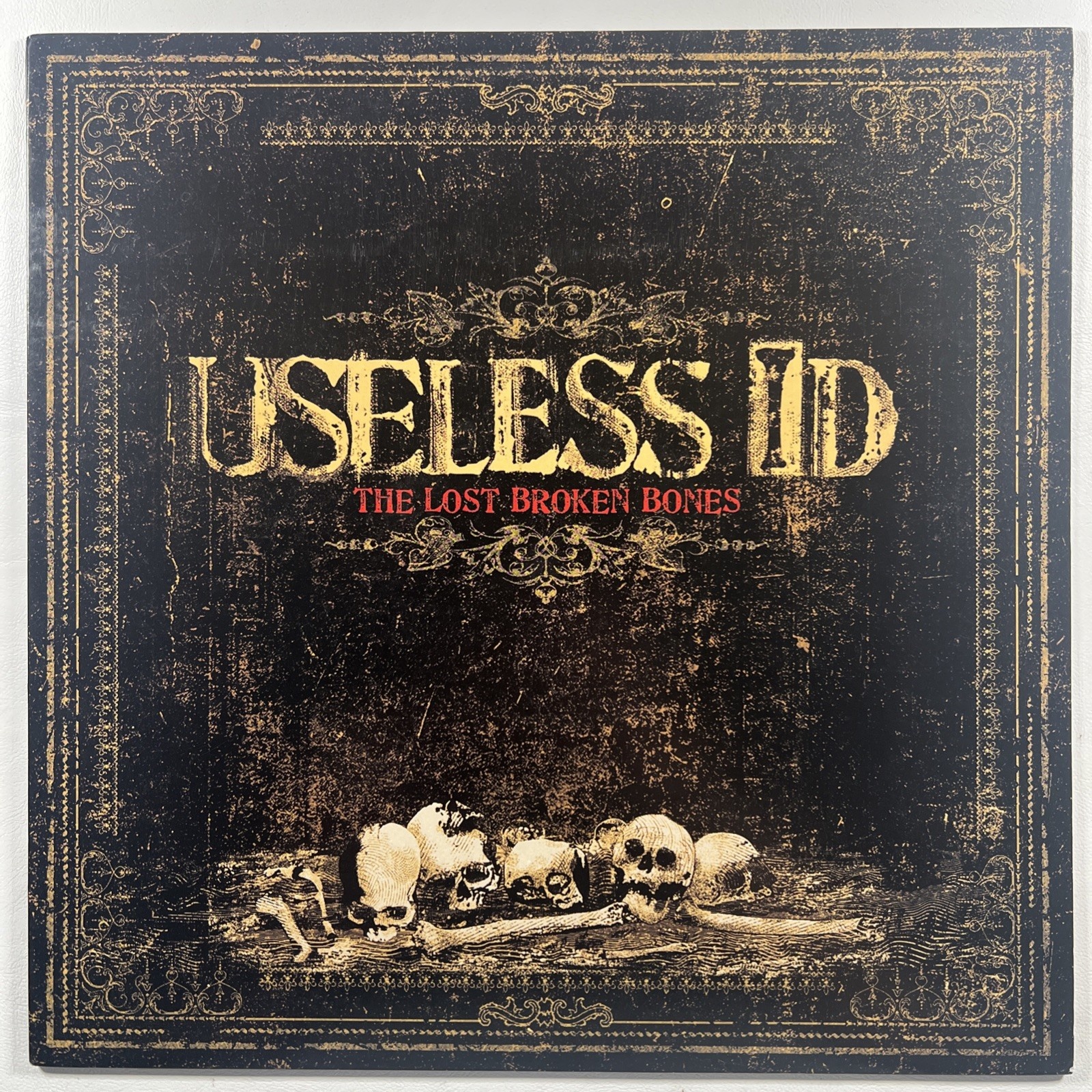 Useless ID - The Lost Broken Bones LP Suburban Home Records NM Ltd Ed 700 Vinyl