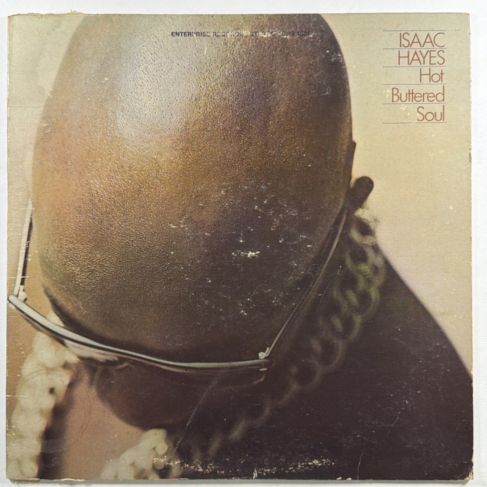 Isaac Hayes - Hot Buttered Soul LP Enterprise ENS 1001 VG+ 1969 First Press Soul