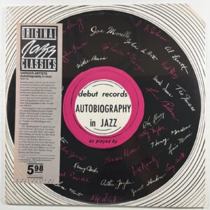Autobiography in Jazz Mingus Max Roach Hank Mobley LP OJC115 Sealed 1984 Reissue