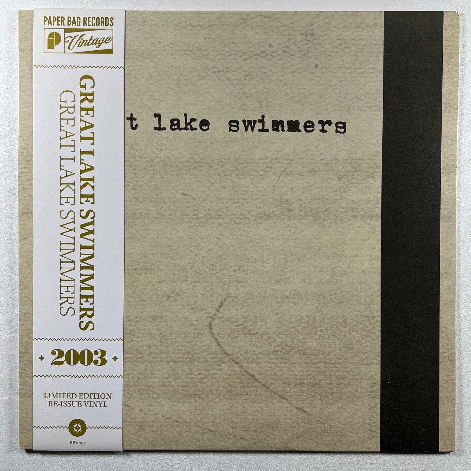 Great Lake Swimmers “Self-Titled” LP/Paper Bag PBV001 (EX) Lim Edit 750 Press