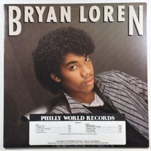 Bryan Loren - Self Released LP Philly World 90183-1 NM 1984 Promo Timing Strip