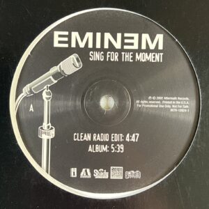 Eminem - Sing For The Moment Single 12”/Aftermath (EX) 2002 Promo Rap