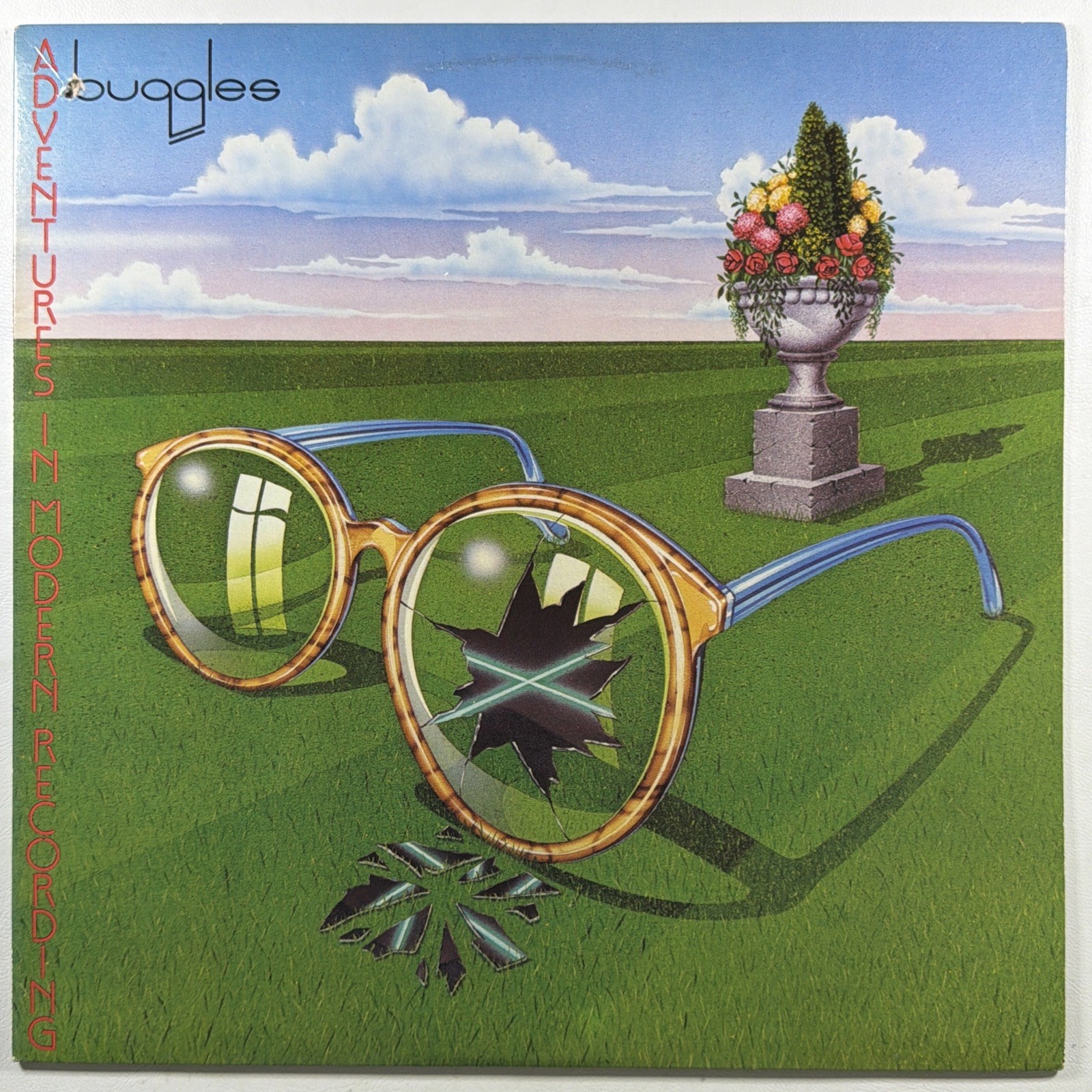 The Buggles - Adventures In Modern Recording LP Carrere JZ 37926 EX 1981