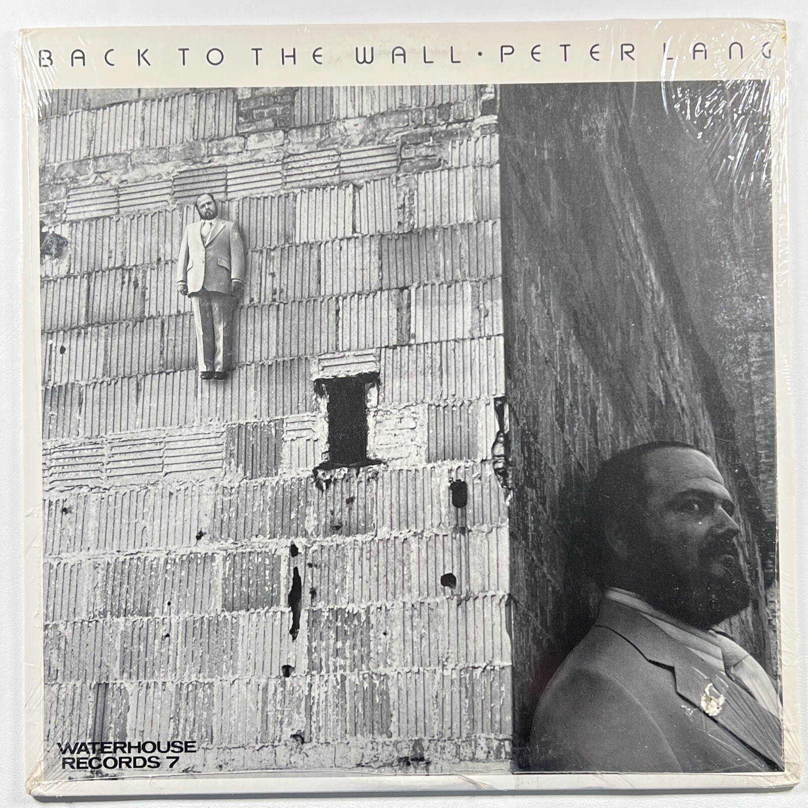 Peter Lang “Back to the Wall” LP/New Waterhouse 7 (Sealed) 1978 Country