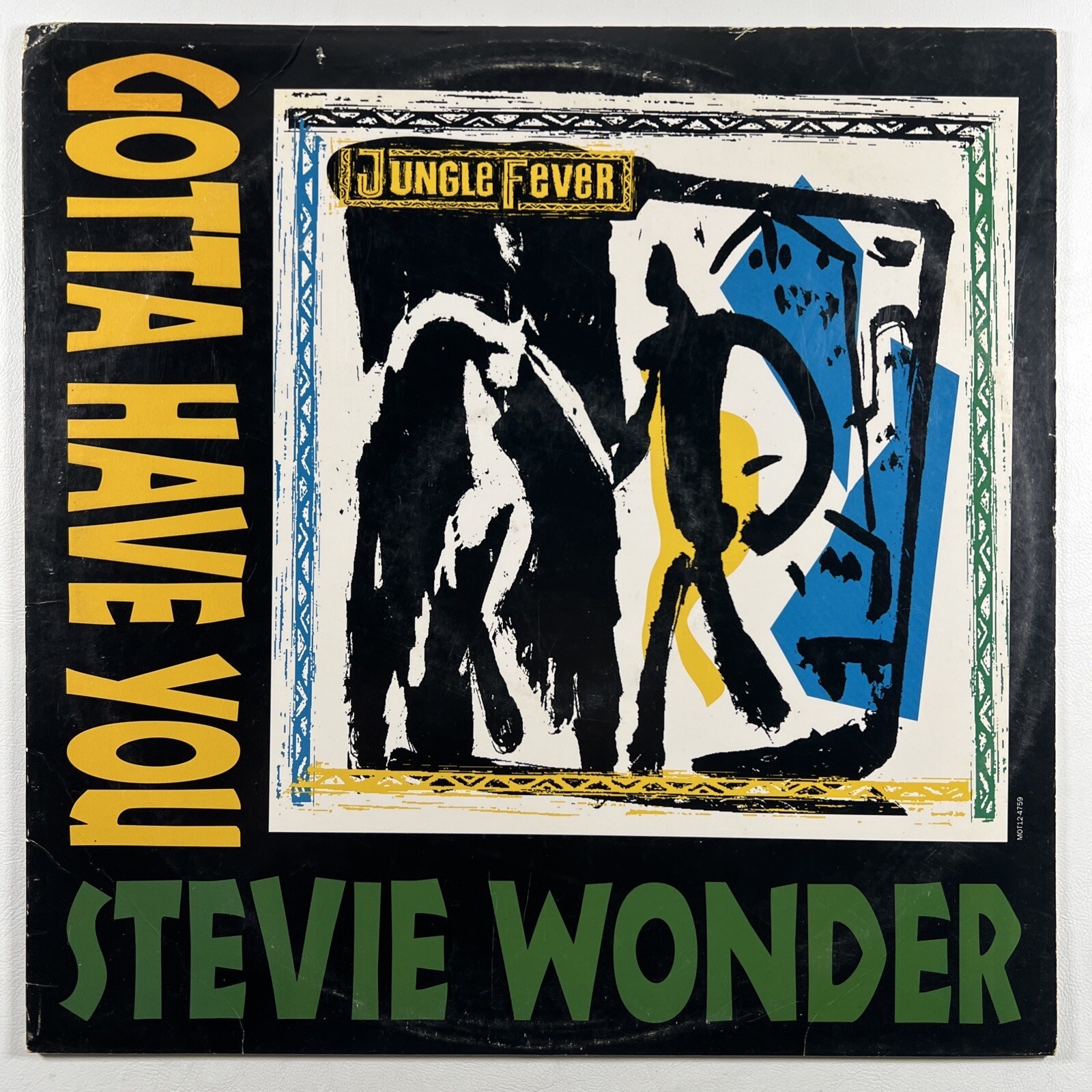 Stevie Wonder “Gotta Have You” LP/Motown Mot12-4759 (NM) 1991